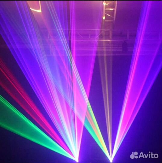 Лазер/ лазерный проектор для дискотеки 2200 мВт