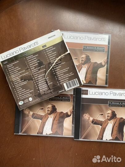 Набор дисков CD Лучиано Поваротти