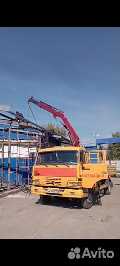 Услуги крана манипулятора