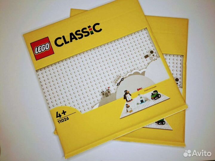 Новый Lego 11026 Белая базовая пластина