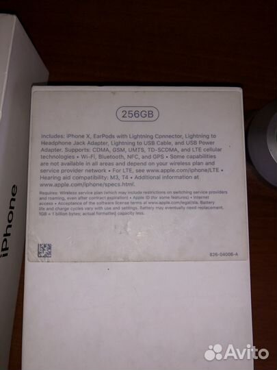 Айфон X 256