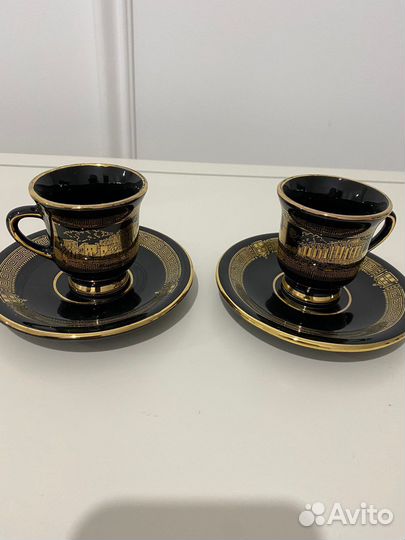 Набор чашек для кофе 6 пар