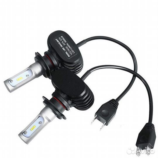 Лампы-LED S1 Headlight H7 9V-32V 25W 4000LM 6500K