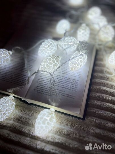 Гирлянда шишки