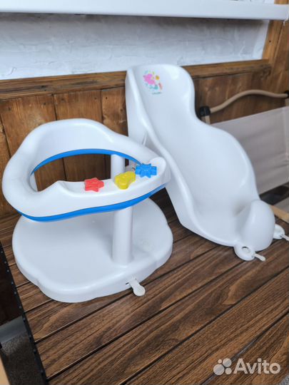 Горка и стульчик для купания