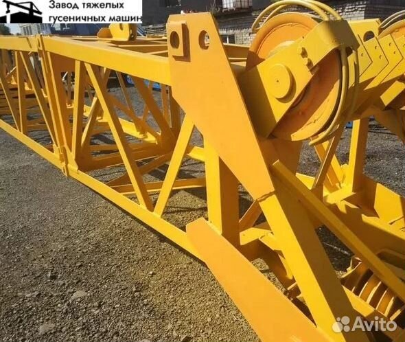 Оголовок стрелы крана дэк-251 после ремонта