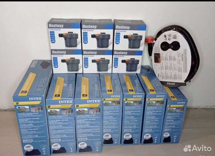 Надувной матрас intex