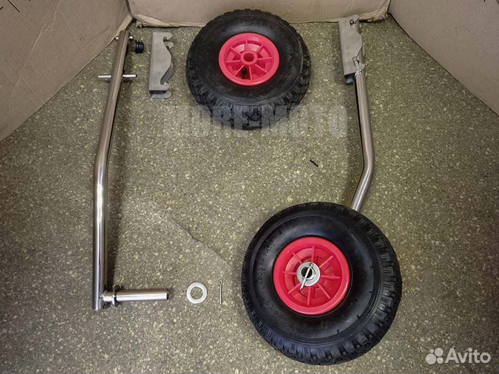 Транцевые колёса для лодки Ротан быстросъёмные 260