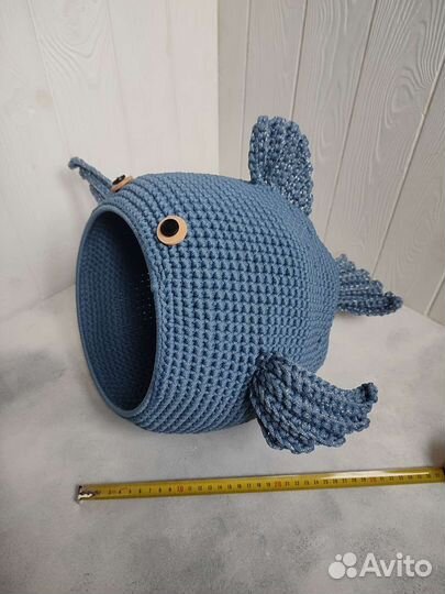 Домик-рыбка для кота