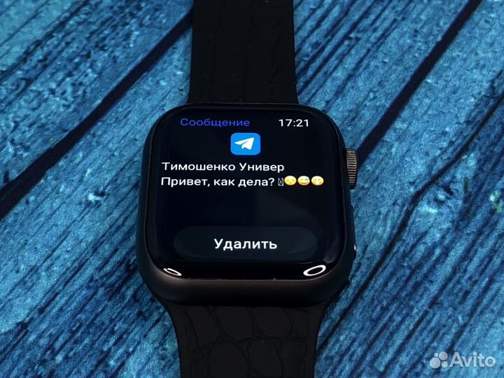 Смарт часы Apple watch 9 41mm чёрные