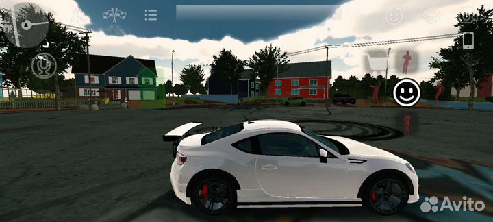 Прокаченная супра в игре car parking