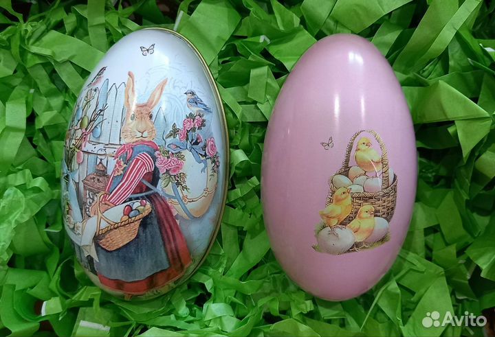 Декор Пасха подарочный набор яйца шкатулка