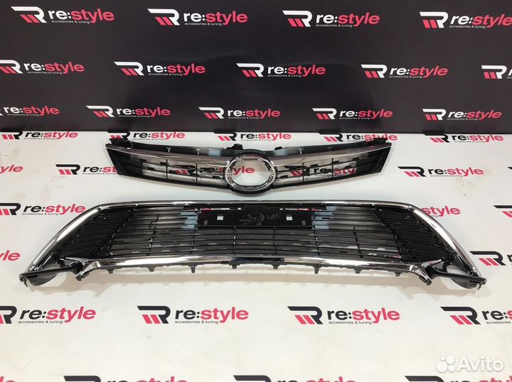 Решетка радиатора и бампера Toyota Camry 55 U378