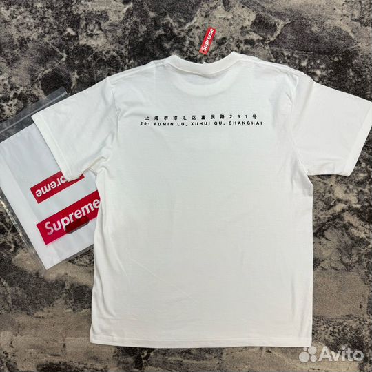 Футболка Supreme Box Logo Leopard