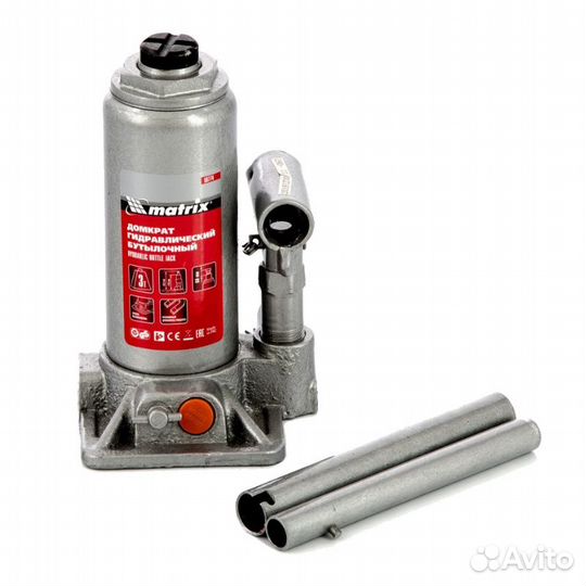Домкрат гидравлический бутылочный Matrix 50774, 3