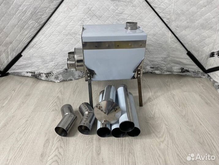 Печка в палатку, мобильную баню