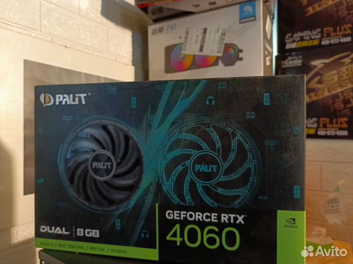 Rtx 4060 palit dual новая