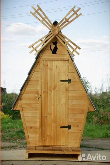 Дачный туалет с установкой Ы656