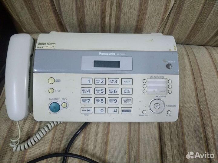 Факс panasonic