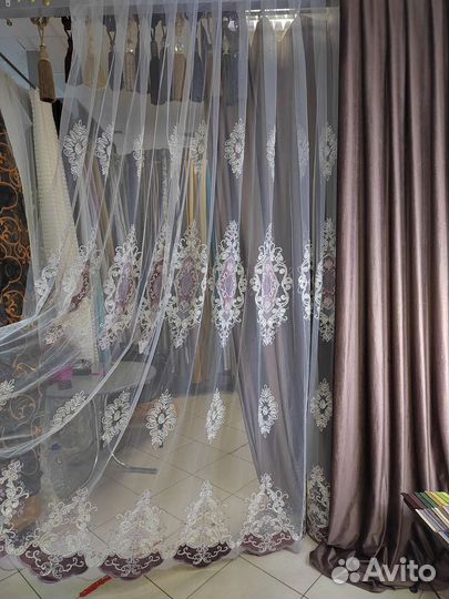 Шторы тюль новые