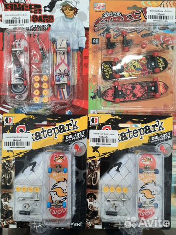 Скейт пальчиковый/ фингерборд в ассортименте