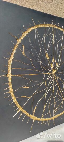 Настенное панно из гипса