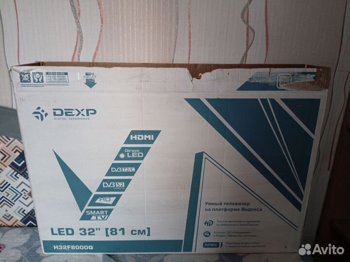 Телевизор dexp 32 SMART