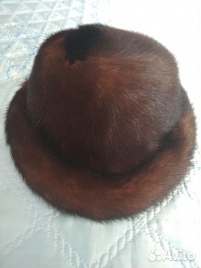 Шапка норковая женская