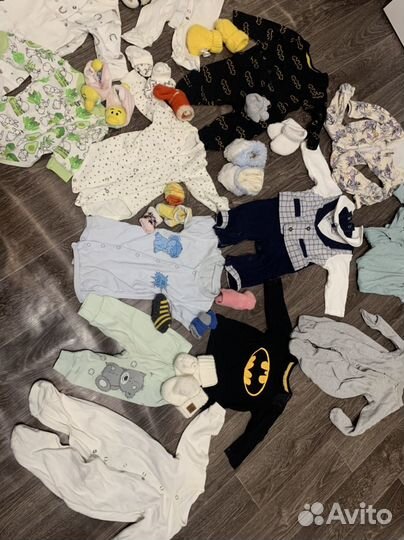 Вещи для новорожденных пакетом