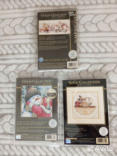 Наборы для вышивки крестом dimensions