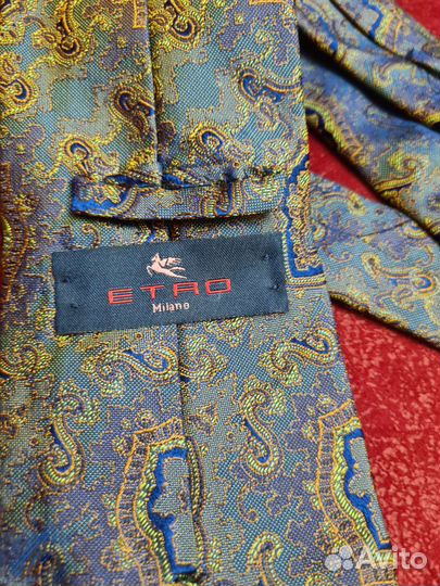 Etro, шёлк галстук оригинал
