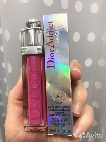 Блеск для губ dior addict 676