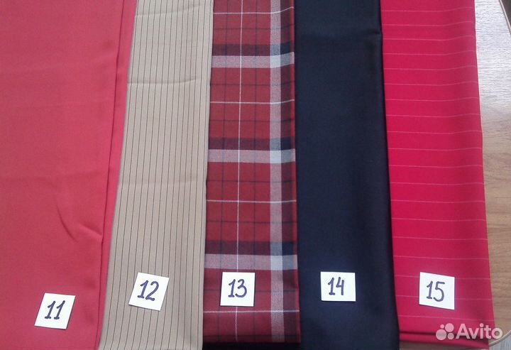 Отрезы ткани костюмной