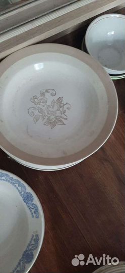 Столовые тарелки СССР