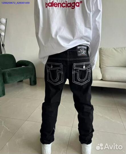 Штаны True Religion на руках (Арт.96137)