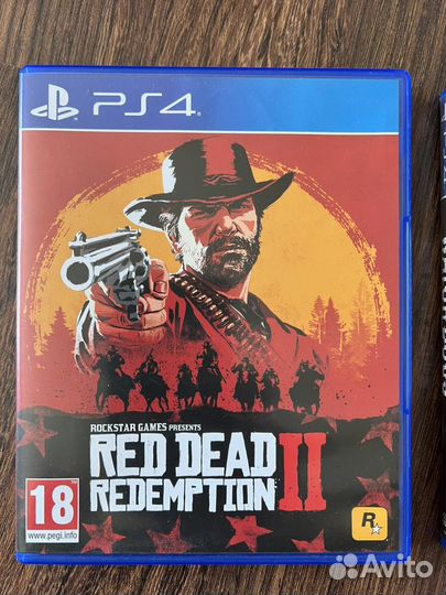 Игры для приставок ps4 RED dead redemption 2