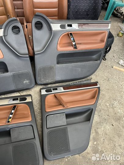 Обшивки дверей volkswagen touareg