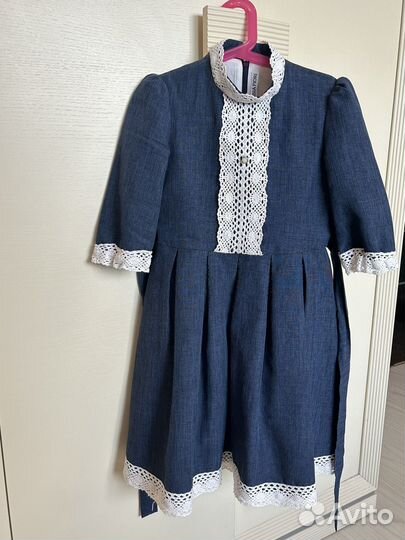 Платье школьное alisia fiori 122 128