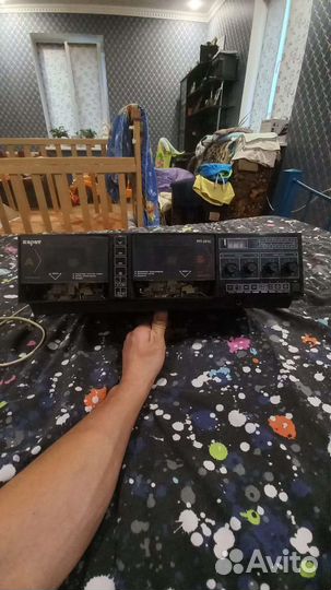 Магнитофон приставка карат 201