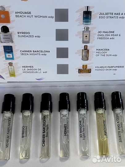 Пробники духов Randewoo