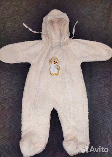 Детский теплый комбинезон