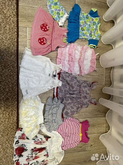 Вещи на девочку до 1,5 лет