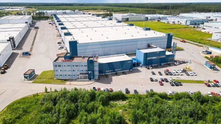 5500м² производствеyно-складское пос.Левашово