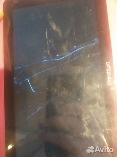 Планшет детский битый, наушники