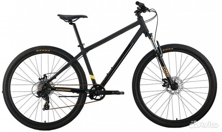 Forward apache 29 X D (рост. 19) черный-мат/черный