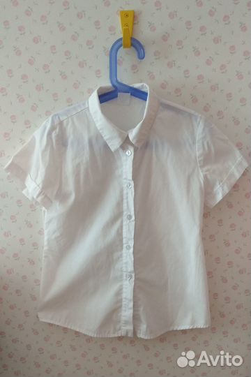 Блузка школьная для девочки 146