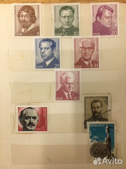 2 альбома с марками