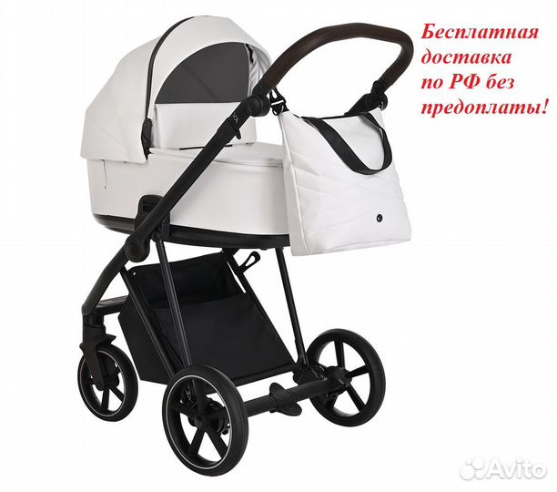 Roan 3в1 Sol Кожа,White/Black/руч.Тем.коричн