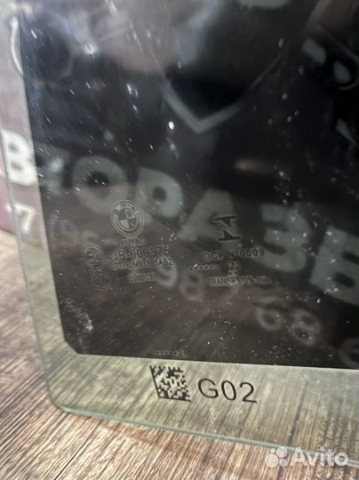 Bmw x4 g02 стекло задней левой двери