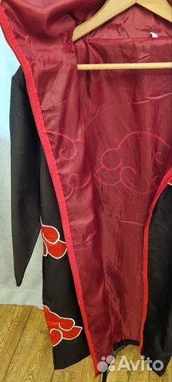 Костюм Плащ Акацуке из Наруто Косплей